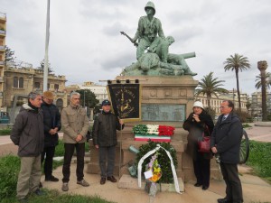 una preghiera per gli aritiglieri delle batterie siciliane e per tutti i caduti della battaglia di Adua del 1° marzo 1896