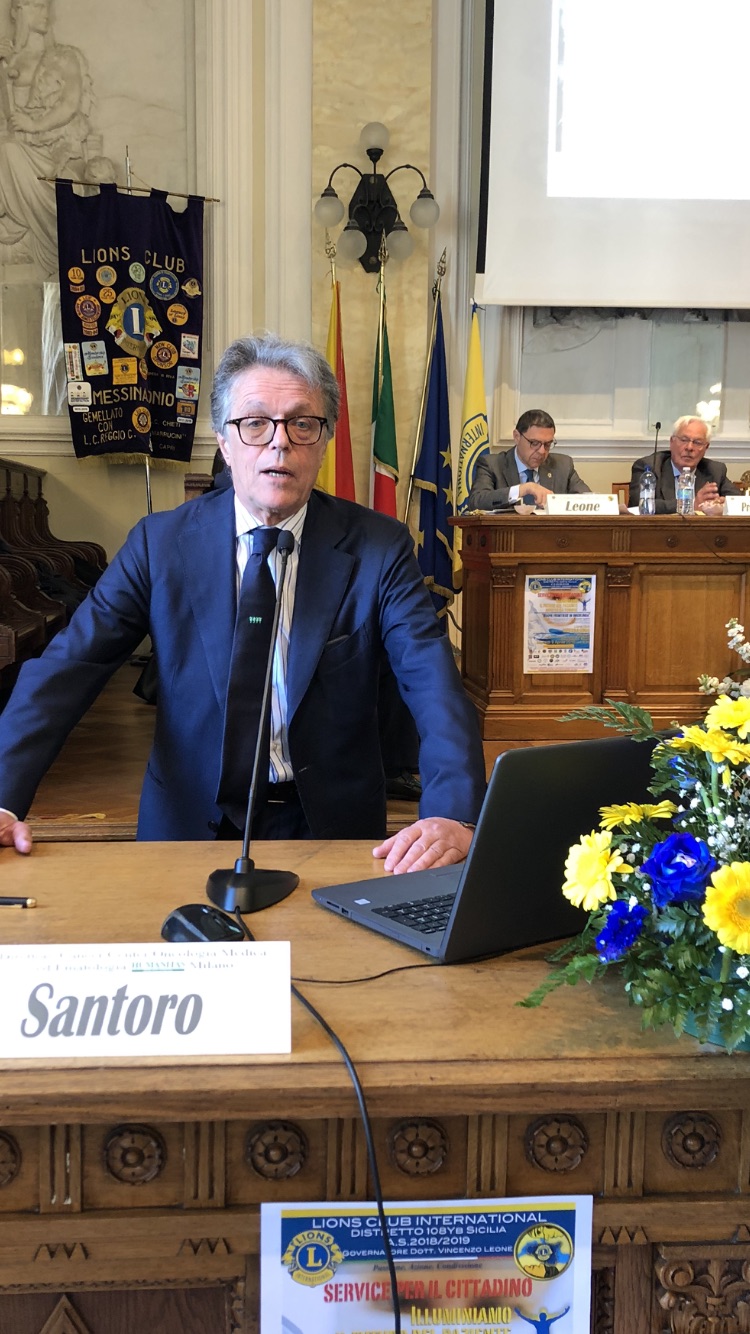 Tumori, a Messina l'oncologo Santoro "scoperti nuovi farmaci che danno