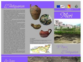 TURISMO CULTURALE: DOMENICA INAUGURAZIONE DELL’ANTIQUARIUM E DEL MUSEO D’ARTE A MERI’