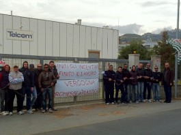 TELCOM DI VILLAFRANCA: 18 POSTI A RISCHIO, E’ SCIOPERO