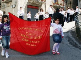 PRIMO MAGGIO : GLI APPUNTAMENTI IN PROVINCIA DI MESSINA, LO “STORICO” CORTEO A RACCUJA