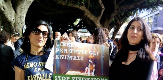 MESSINA SALVA I BEAGLE: 1300 FIRME RACCOLTE CONTRO LA VIVISEZIONE, FIACCOLATA A PIAZZA CAIROLI