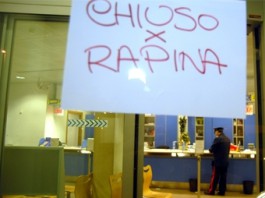 RAPINA ALLE POSTE DI LARGO SAN GIACOMO: I CC SULLE TRACCE DEI MALVIVENTI