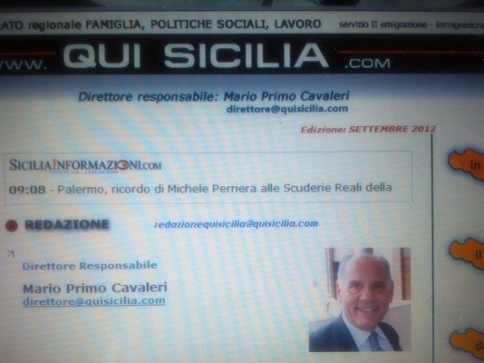 LENTINI (UDC): “CHIAREZZA SULLE TESTATE “FORAGGIATE” DALLA REGIONE”, E NELLA “RETE” FINISCE MARIO CAVALERI