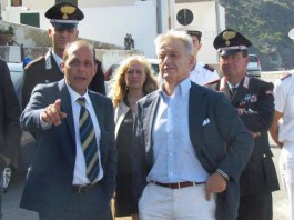 NUBIFRAGIO ALLE EOLIE: IL MINISTRO CLINI A LIPARI, “FARO’ DI TUTTO PER SBLOCCARE 9 MILIONI DI EURO”