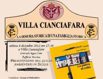 CARLO BARBIERI PRESENTA A ZAFFERIA IL SUO GIALLO AMBIENTATO IN SICILIA