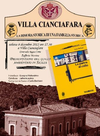 CARLO BARBIERI PRESENTA A ZAFFERIA IL SUO GIALLO AMBIENTATO IN SICILIA