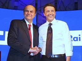 PRIMARIE CENTROSINISTRA: BERSANI IN NETTO VANTAGGIO, RENZI “ERA GIUSTO PROVARCI”