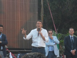 RENZI A MESSINA PER CALABRO’: “CON FELICE VINCE IL POPOLO” (GALLERY)