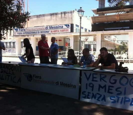 ENTE FIERA: DIPENDENTI “SFRATTATI” PARTE LA PROTESTA