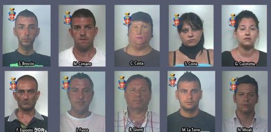 DROGA ED ESTORSIONI: 15 ARRESTI A MESSINA E MARSALA