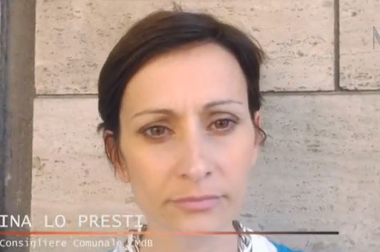 NINA LO PRESTI (CMDB) “MAI DATO DEL PUPAZZO AL SINDACO, SE MI DEVO “SFOGARE” LO FACCIO A CASA” (VIDEO)