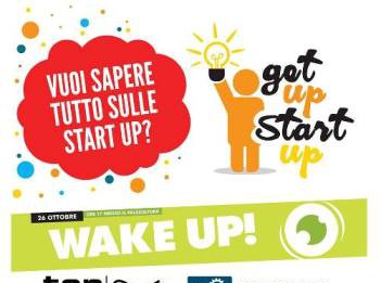 GET UP START UP, È IL MOMENTO DI DESTARSI…! locandina wake up