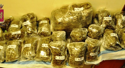 SEQUESTRATI OLTRE 26KG DI MARJIUANA: TRE GIOVANI INCENSURATI ARRESTATI A GRAVITELLI