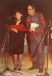 Rosy Gangemi e Nino Manfredi in Artegioco 1984 Palasport Messina