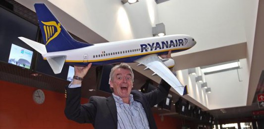 RYANAIR A CATANIA: INAUGURATO IL NUOVO SCALO, CON DUE AEROMOBILI E 8 ROTTE