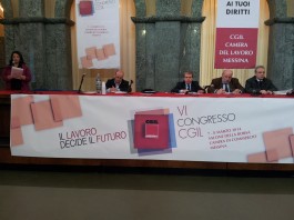 CGIL MESSINA: SI CHIUDE IL CONGRESSO, OCEANO RICONFERMATO SEGRETARIO