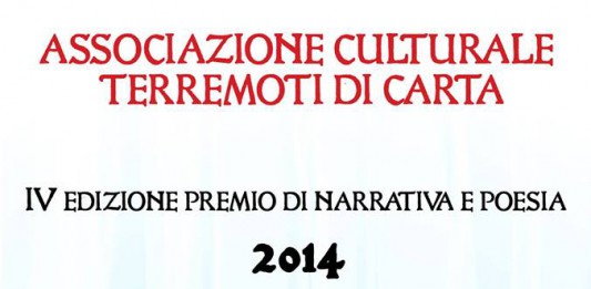 PREMIO LETTERARIO TERREMOTI DI CARTA: ENTRO IL 30 APRILE LE ISCRIZIONI