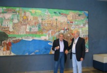 CONSEGNATO STAMANI AL COMUNE DI MESSINA UN DIPINTO DI ANTONINO RIGANO DEDICATO ALLA CITTA’ NEGLI ANNI ’50