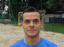 BEACH SOCCER, IL VILLAFRANCA INGAGGIA MATTEO POLASTRI