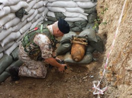 MONTAGNAREALE, DISINNESCATO ORDIGNO BELLICO