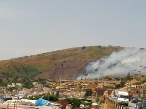 incendio colline pace