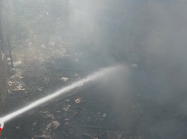Incendio all’ex polo oncologico di Papardo, nessun ferito