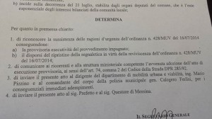 La nuova ordinanza anti tir