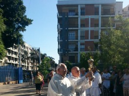 LE RELIQUIE DI SAN GIOVANNI PAOLO II NELLA CHIESA SANTA MARIA DEI MIRACOLI