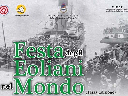 EOLIANI NEL MONDO: WEEKEND DI FESTA A SALINA