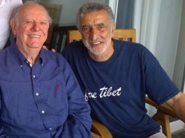 DARIO FO A TAORMINA, LU SANTO JULLÀRE FRANCESCO CON ACCORINTI PER LA BIBLIOTECA DEI BAMBINI