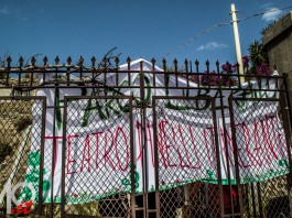 PARCO ALDO MORO OCCUPATO, PINELLI: “SIAMO QUI PER LIBERARLO” (GALLERIA)