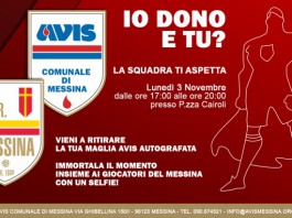 Calcio, Acr Messina testimonial Avis in occasione della gara contro il Foggia