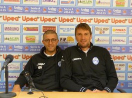 Basket serie A Beko. Orlandina, coach Griccioli e Nicevic: “Venderemo cara la pelle”