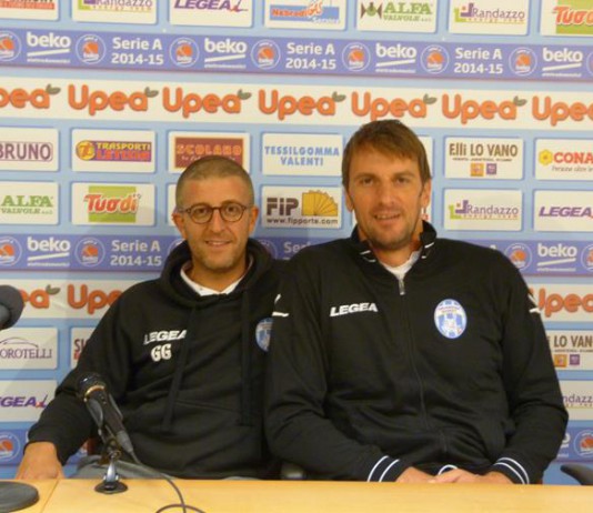 Basket serie A Beko. Orlandina, coach Griccioli e Nicevic: “Venderemo cara la pelle”