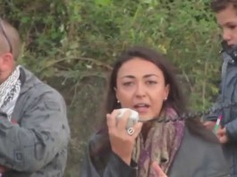 A Saponara in strada contro l’elettrodotto (video)