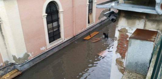 Maltempo, in Via Don Blasco crolla un muro e si allaga il canile, frana a Cumia