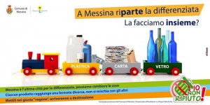 RAccolta differenziata, locandina io-non-rifiuto