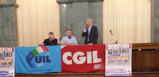Sciopero generale contro Jobs Act e legge di stabilità, corteo in piazza di Cgil e Uil