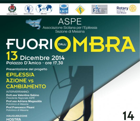 Fuori dall’Ombra, a Milazzo weekend targato Aspe dedicato alla lotta all’epilessia