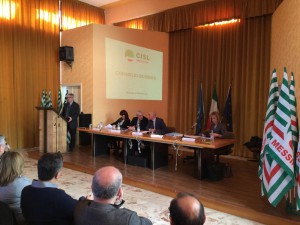 Consiglio Generale Cisl Messina febbraio 2015 - 2