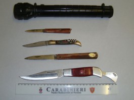 Hashish e coltelli: ecco il bilancio dei controlli in centro nel weekend