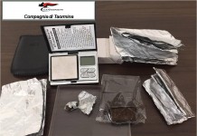 Hashish e cocaina, 33enne arrestato a Santa Teresa Riva