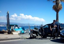 Scontro auto-scooter sulla litoranea, un ferito grave
