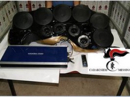 Villafranca, alla guida con lo stereo a tutto volume: sequestrato l’impianto, multato e denunciato