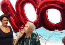 Compie 100 anni: da Palazzo Zanca fiori e regali per nonna Lilla Vadalà (fotogallery)