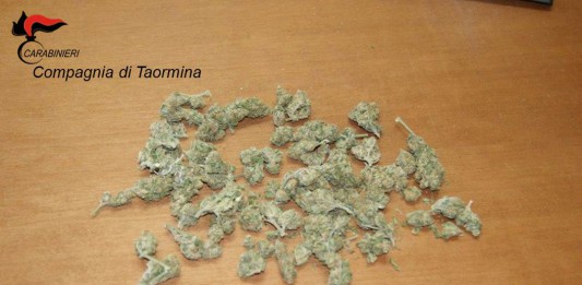 Vede i carabinieri e getta la marijuana dall’auto: arrestato