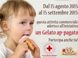 Un gelato ap-pagato: a Messina e provincia la Croce Rossa promuove una “fresca” iniziativa benefica