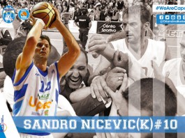 Basket Serie A Beko. Sandro Nicevic è il nuovo capitano dell’Orlandina