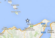 Terremoto a Milazzo: scossa di magnitudo 2.9, epicentro in mare